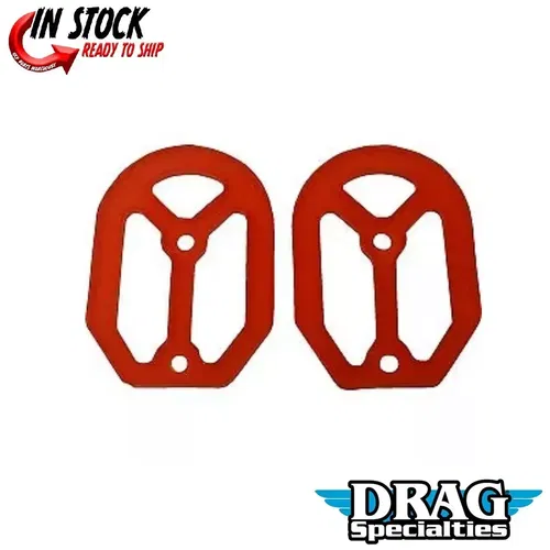 DRAG SPECIALTIES 1620-2487 Qualifier Insert- Rubber - Red