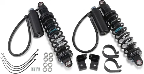 LEGEND SUSPENSION REVO ARC Remote Reservoir Shocks - Fits Standard - Black - 14"