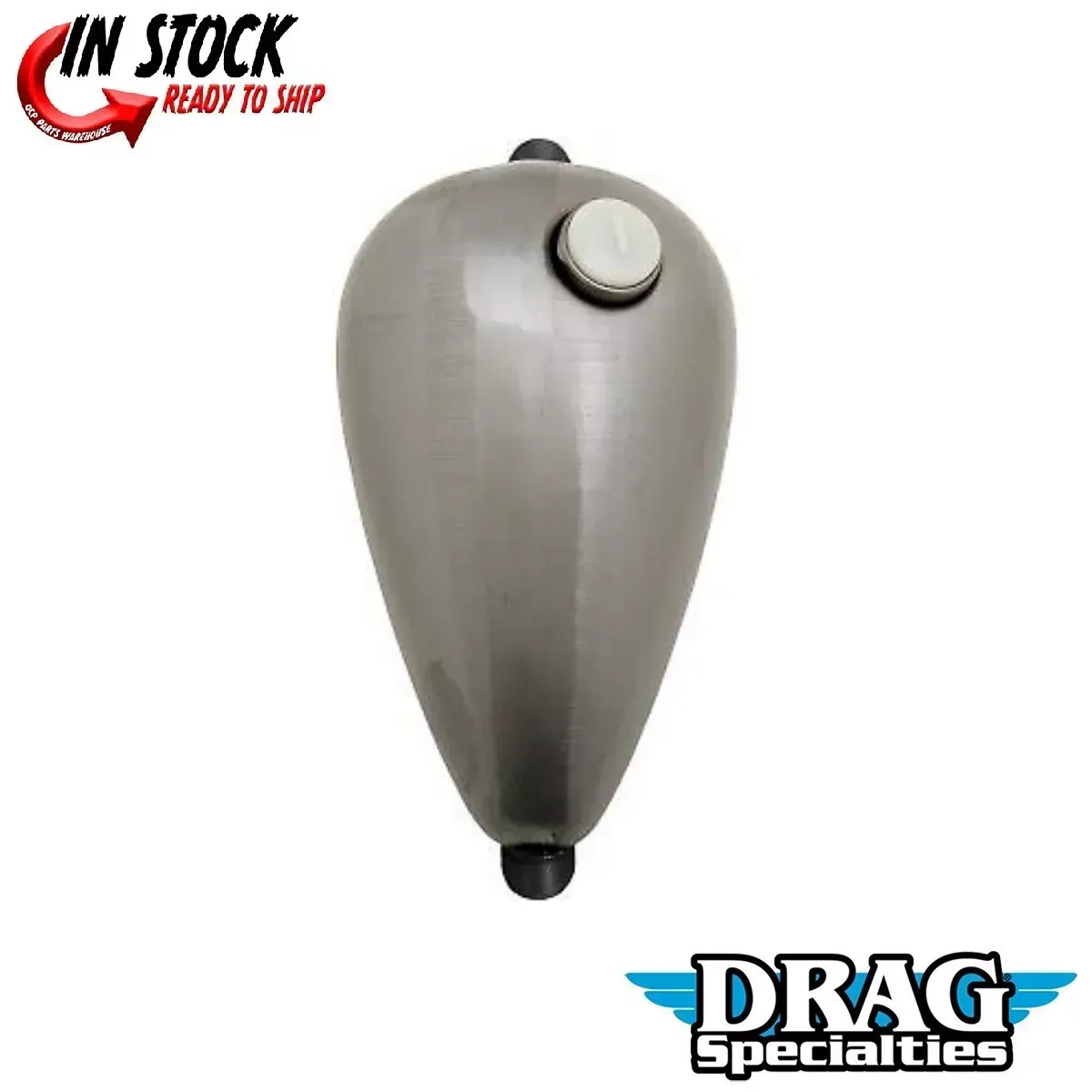 Drag Specialties 0701-0705 Single Cap Wasp Style Gas Tank 2.2 Gallon