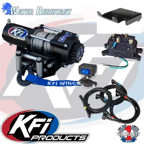 KFI WINCH 2000 LBS AND MOUNT KIT W MOUNT SUZUKI 2005-2007 ALL KIND QUAD 700