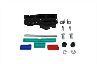 Dash Panel Lens Hardware Kit for Harley  by V-Twin 1975-84 FL / 1980-86 FX