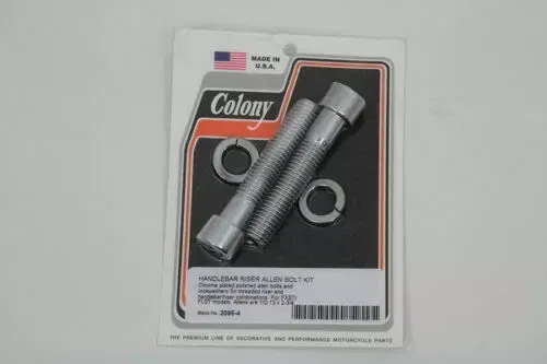 V-Twin Allen Type Handlebar Riser Bolt Kit for Harley Davidson