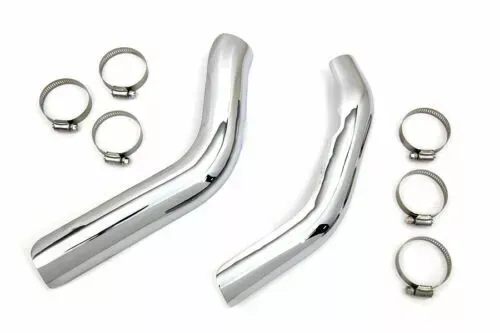 Drag Exhaust Heat Shield Set for Harley Davidson by V-Twin