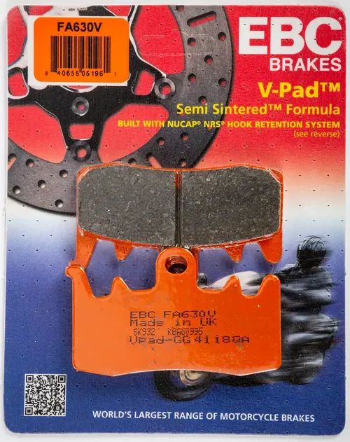 EBC Semi-Sintered V Brake Pads FA630V