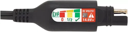TecMate OptiMate Battery Status/Charge Monitor for 12.8/13.2V Lithium O127