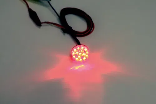 Custom Dynamics Universal LED Cluster Each 1" Red 2060-0257