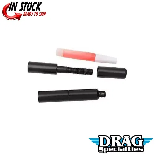 DRAG SPECIALTIES 0641-0175 Mirror Stem Extension Kit - Mirror - Black