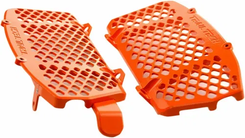 Trail Tech Radiator Guards Orange For KTM 125-500 1901-0614