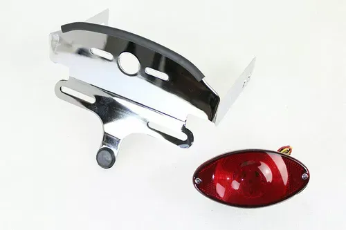 Chrome Tail Lamp Assembly for Harley Davidson by V-Twin