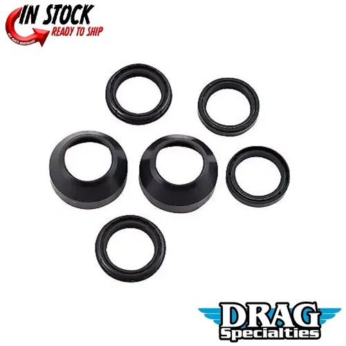 DRAG SPECIALTIES 0407-0677 Fork Seal/Dust Wiper Kit- 41 mm 84-13 FXST