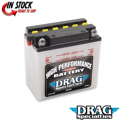 Drag Specialties 2113-0007 /12N7-4A High Performance Battery SHIPPED DRY NO ACID