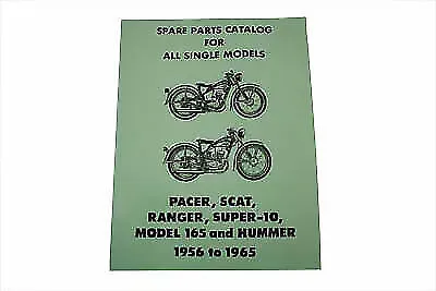 Hummer Spare Parts Catalog for 1956-1965 for Harley Davidson by V-Twin