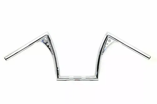 12" Z-Bar Handlebar with Indents for Harley Davidson by V-Twin