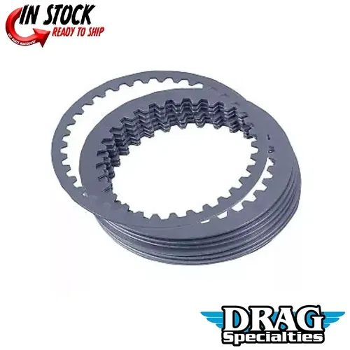 DRAG SPECIALTIES 1131-3615 Clutch Plate Kit for Slipper Clutch