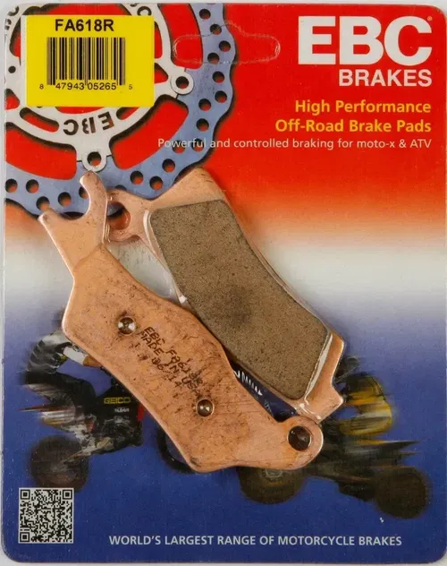 EBC R Series Long Life Sintered Brake Pads FA618R