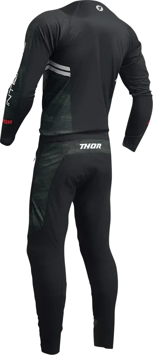 THOR Intense Assist Berm Long-Sleeve Jersey - Black/Camo - 2XL 5020-0227