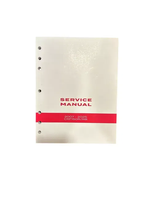 HONDA CRF150R,CRF150RB CRF 150R OEM SHOP MECHANIC SERVICE REPAIR MANUAL BOOK