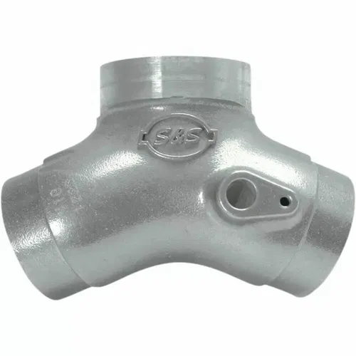 S&S Spigot Mount Intake Manifold for S&S Heads fits Stock CV Carb Harley