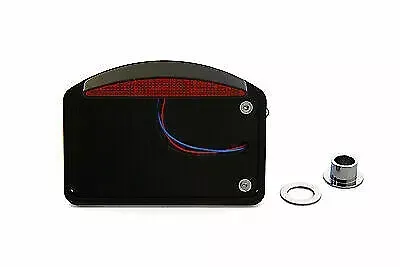 Black LED Slice Style Tail Lamp Assembly for Harley Davidson by V-Twin