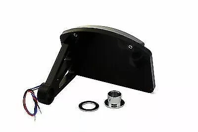 Black LED Slice Style Tail Lamp Assembly for Harley Davidson by V-Twin