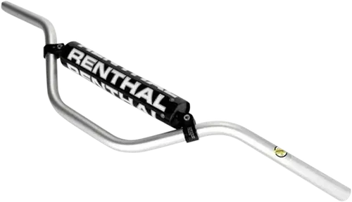 RENTHAL Fits 7/8" Off-Road Handlebar - 757 Mini High - Silver 757-02-SI-01-185