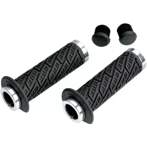 Moose Racing ODI ATV 7/8 120mm Lock On Handlebar Grips Black 0630-0979