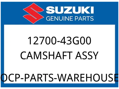 Suzuki OEM Part 12700-43G00 CAMSHAFT ASSY