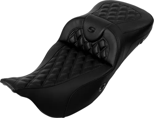 SADDLEMEN Roadsofa* Extended Fits Reach Seat - Without Backrest - Lattice Stitch