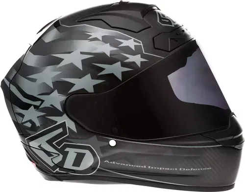 6D HELMETS ATS-1R Patriot Helmet MOTOCROSS Large Black