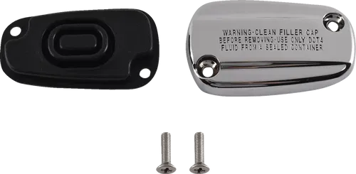 DRAG SPECIALTIES Rear Fits Master Cylinder Cover - M8 Softail - Chrome 78700