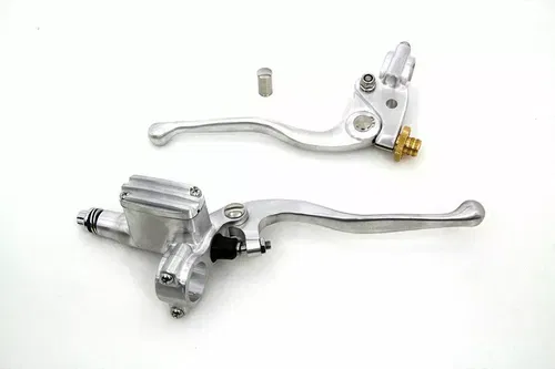 Polished Vintage Hand Lever Control Kit for Harley Davidson by V-Twin