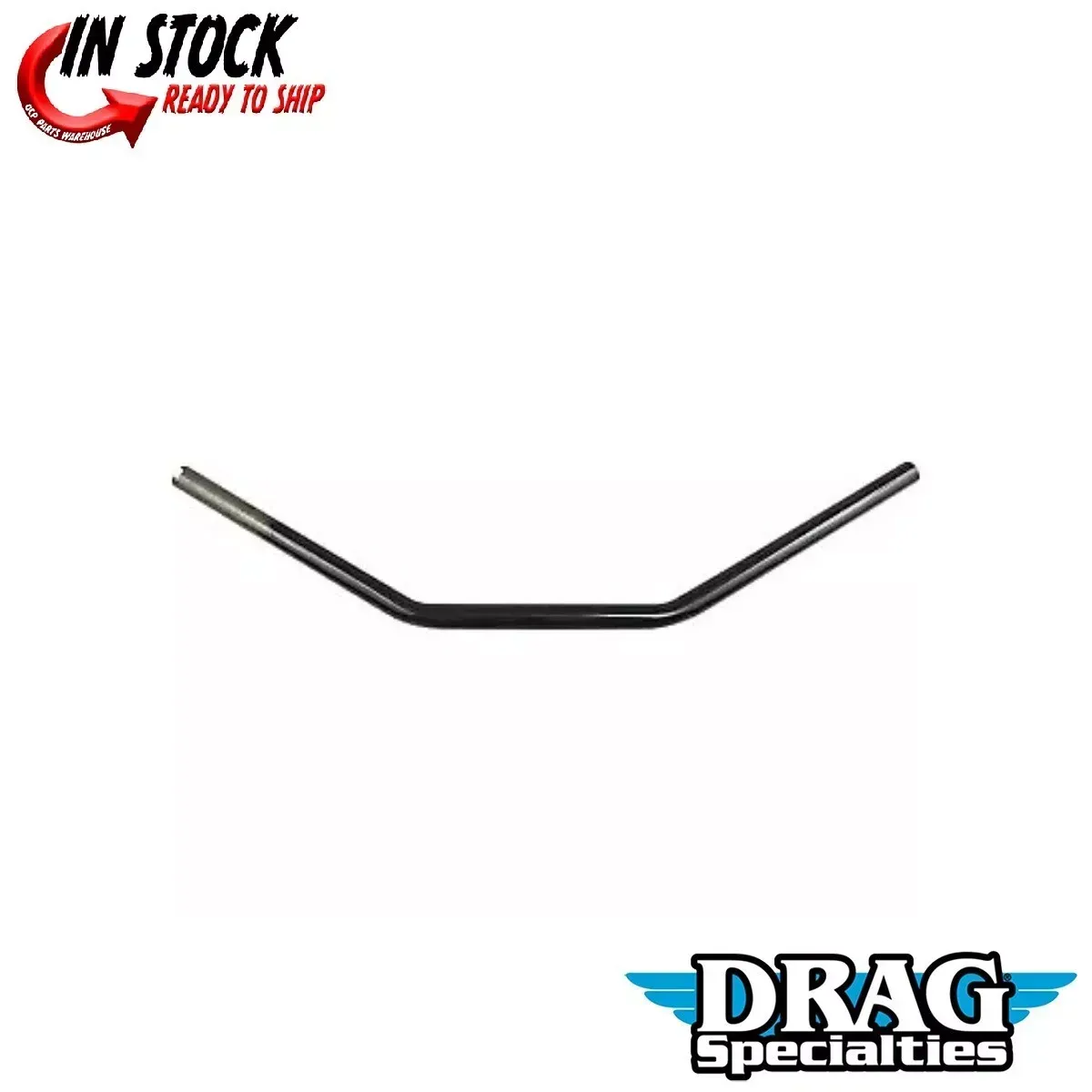 Drag Specialties 0601-4164 Black 1" Dragster Handlebars for Harley