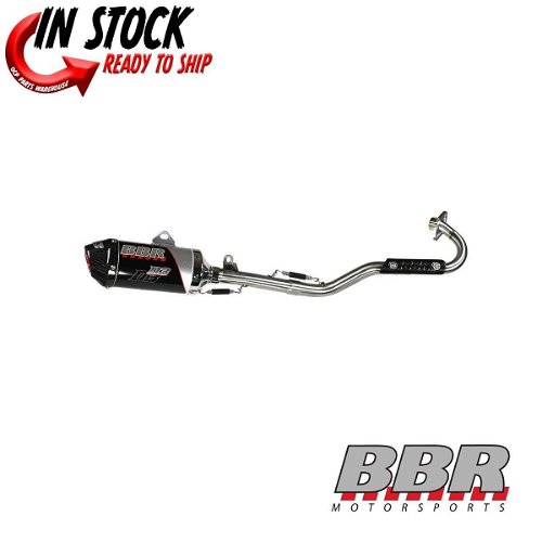 BBR D3 EXHAUST PIPE SYSTEM 19-2023 CRF125F / FB 240-HCF-1231 SS-AL-CF AUTHENTIC