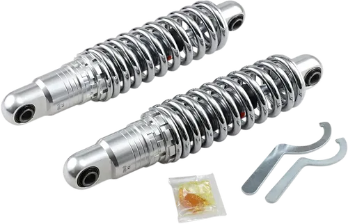 DRAG SPECIALTIES SHOCKS Premium Ride-Height Adjustable Shocks - Chrome - Heavy