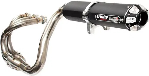 Trinity Racing STAGE 5 Full Exhaust System (Black) YXZ1000R (2016) TR-4155F-BK
