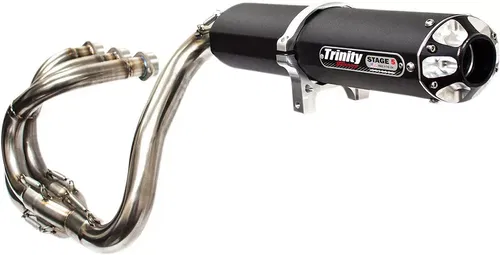 Trinity Racing STAGE 5 Full Exhaust System (Black) YXZ1000R (2016) TR-4155F-BK
