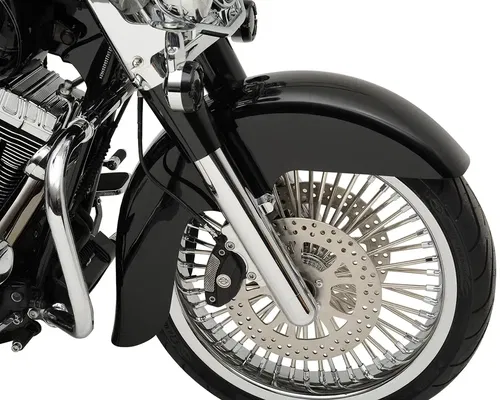 KLOCK WERKS Benchmark Front Fender Kit - Non-Raked - Steel - 21"