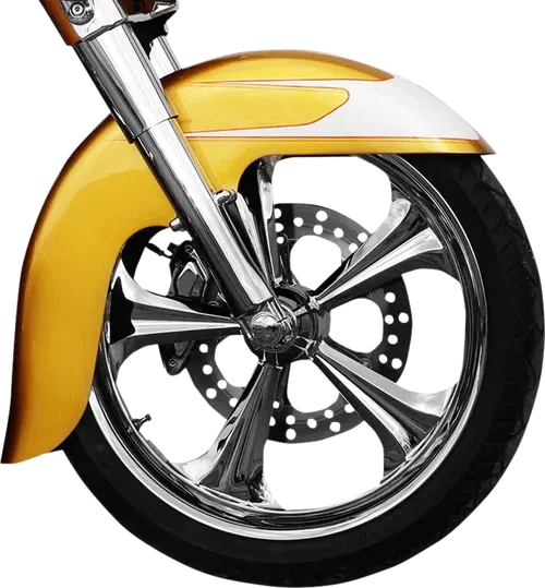 KLOCK WERKS Benchmark Front Fender Kit - Non-Raked - Steel - 21"