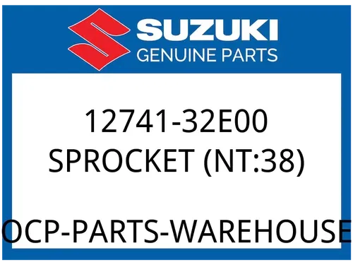 Suzuki OEM Part 12741-32E00 SPROCKET,CAM SHAFT (NT:38)