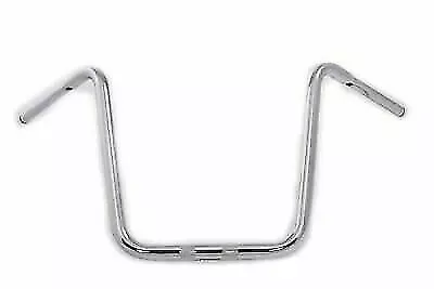 18" Rhino Ape Hanger Handlebar with Indents Chrome for Harley Davidson by V-Twin