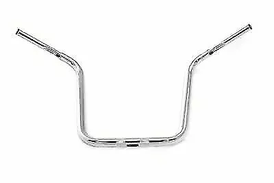 18" Rhino Ape Hanger Handlebar with Indents Chrome for Harley Davidson by V-Twin