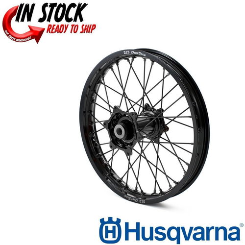 Husqvarna GAS GAS FACTORY REAR WHEEL 2.15X18 Black Anodized Black DID Dirtstar