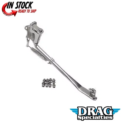 Drag Specialties 0510-0039 Chrome -1" Under Kickstand Kit for 89-99 Softail
