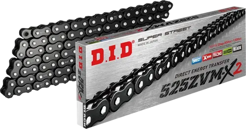 DID Fits 525 ZVM-X2 - Drive Chain - 120 Links - Black 525ZVMX2B120
