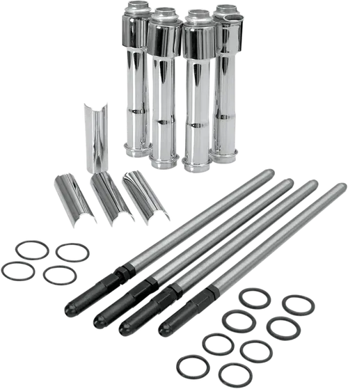 S&amp;S CYCLE Adjustable Pushrod Cover Kit - Fits XL 930-0024