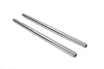 Hard Chrome 35mm Fork Tube Set 23-1/4  Total Length fits Harley-Davidson 24-0013