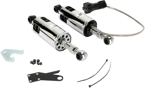 PROGRESSIVE SUSPENSION 422 Series Shocks With Rap - Chrome - Fits Standard