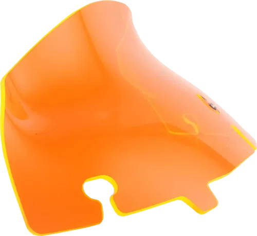 KLOCK WERKS Kolor Flare* Windshield - 4" - Orange Ice - Fits FLH KWW-01-0648