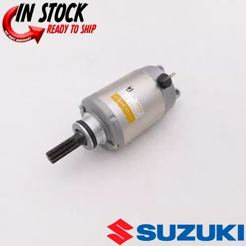 SUZUKI STARTER MOTOR 2006-2009 LTR450 QUADRACER OEM NEW GENUINE 31100-45G00