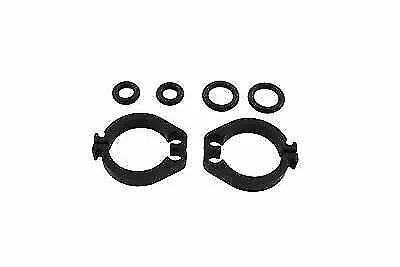 V-Twin Dual Throttle Clamp Black for Harley Davidson